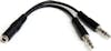 StarTech.com StarTech.com Adaptador Divisor de Auriculares 2x M StarTech.com StarTech.com Adaptador Divisor de Auriculares 2x M