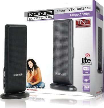 König König KN-DVBT-IN52L 28dB antena de televisión König König KN-DVBT-IN52L 28dB antena de televisión