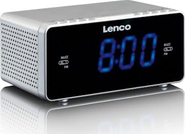 Lenco Lenco CR-520 Reloj Digital Plata radio Lenco Lenco CR-520 Reloj Digital Plata radio