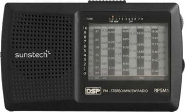 Sunstech Sunstech RPSM1 Portátil Analógica Negro radio Sunstech Sunstech RPSM1 Portátil Analógica Negro radio