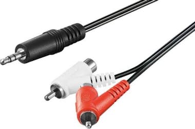 GooBay Goobay AVK 213-150 1.5m 1.5m 3.5mm 2 x RCA cable d GooBay Goobay AVK 213-150 1.5m 1.5m 3.5mm 2 x RCA cable d