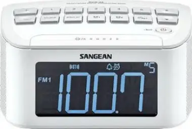 Generica Sangean RCR-24 Portátil Digital Blanco radio Generica Sangean RCR-24 Portátil Digital Blanco radio