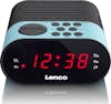Lenco Lenco CR-07 Reloj Negro, Azul radio Lenco Lenco CR-07 Reloj Negro, Azul radio