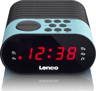 Lenco Lenco CR-07 Reloj Negro, Azul radio Lenco Lenco CR-07 Reloj Negro, Azul radio