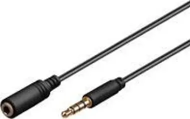 GooBay Goobay 0.5m 3.5mm 0.5m 3.5mm 3.5mm Negro cable de GooBay Goobay 0.5m 3.5mm 0.5m 3.5mm 3.5mm Negro cable de