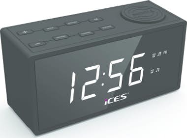 Ices Electronics Ices Electronics ICR-240 Reloj Negro radio Ices Electronics Ices Electronics ICR-240 Reloj Negro radio
