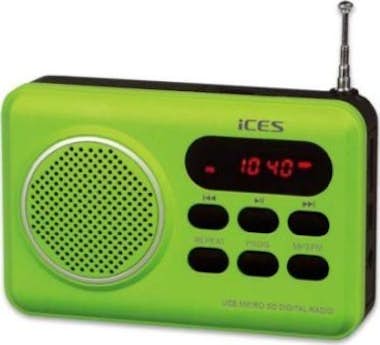 Ices Ices IMPR-112 Green Portátil Verde radio Ices Ices IMPR-112 Green Portátil Verde radio