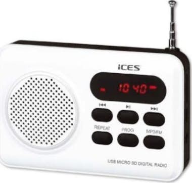 Ices Ices IMPR-112 Portátil Blanco radio Ices Ices IMPR-112 Portátil Blanco radio
