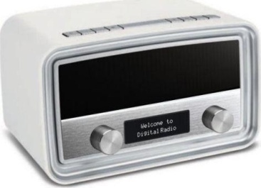 soundmaster ur190 reloj digital blanco radio