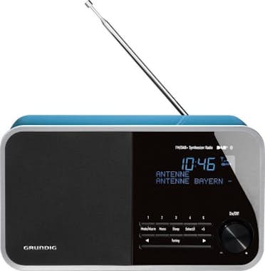 Grundig Grundig DTR 4000 DAB+ BT Reloj Azul radio Grundig Grundig DTR 4000 DAB+ BT Reloj Azul radio