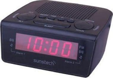 Sunstech Sunstech FRD18 Reloj Digital Negro radio Sunstech Sunstech FRD18 Reloj Digital Negro radio