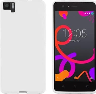 Muvit muvit funda Cristal Soft BQ Aquaris M5 blanca Muvit muvit funda Cristal Soft BQ Aquaris M5 blanca