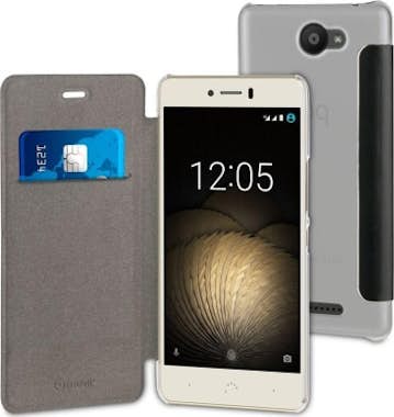 Muvit muvit funda Folio BQ Aquaris U/U Lite negra Muvit muvit funda Folio BQ Aquaris U/U Lite negra