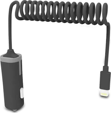 Muvit muvit cargador coche Lightning MFI 2.4A cable riza Muvit muvit cargador coche Lightning MFI 2.4A cable riza