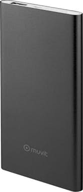 Muvit muvit power bank 5000 mAh USB 2A cable USB-MicroUS Muvit muvit power bank 5000 mAh USB 2A cable USB-MicroUS