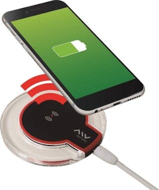 MYWAY Myway cargador sobremesa inalámbrico Qi 5W negro MYWAY Myway cargador sobremesa inalámbrico Qi 5W negro