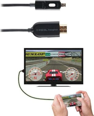 Muvit muvit cable MHL HDMI MicroUSB 1,2m negro Muvit muvit cable MHL HDMI MicroUSB 1,2m negro