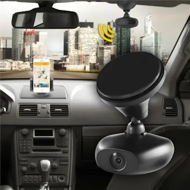 RoadEyesCams Cámara conectada para salpicadero RecSmart Road Ey RoadEyesCams Cámara conectada para salpicadero RecSmart Road Ey