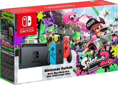 Nintendo Nintendo Switch neon + Splatoon 2 6.2"" 32GB Wifi Nintendo Nintendo Switch neon + Splatoon 2 6.2"" 32GB Wifi