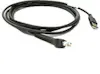Zebra Zebra CBA-U01-S07ZAR 2.1m USB A Macho Macho Gris c Zebra Zebra CBA-U01-S07ZAR 2.1m USB A Macho Macho Gris c