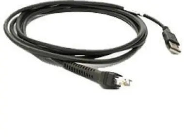 Zebra Zebra CBA-U01-S07ZAR 2.1m USB A Macho Macho Gris c Zebra Zebra CBA-U01-S07ZAR 2.1m USB A Macho Macho Gris c