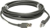 Zebra Zebra USB Cable: Series A 4.5m USB A Macho Macho G