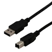 MCL MCL 5m USB A/USB B 5m USB A USB B Macho Macho Negr