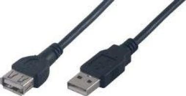 MCL MCL MC922AMF-2M/N 2m Macho Hembra Negro cable USB MCL MCL MC922AMF-2M/N 2m Macho Hembra Negro cable USB