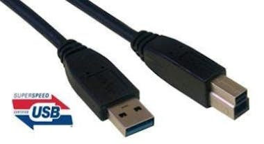 MCL MCL MC923AB-2M/N 2m USB A USB B Macho Macho Negro MCL MCL MC923AB-2M/N 2m USB A USB B Macho Macho Negro