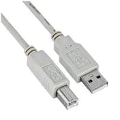 Nilox Nilox NX090301113 3m USB A USB B Macho Macho Gris