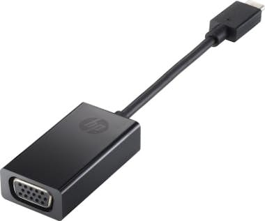 HP HP USB-C to VGA Adapter USB-C VGA Negro adaptador HP HP USB-C to VGA Adapter USB-C VGA Negro adaptador