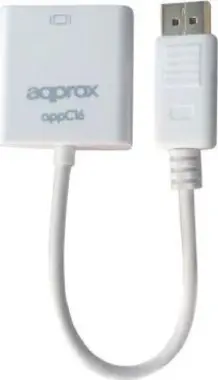 Approx Approx appC16 DisplayPort HDMI Blanco adaptador de Approx Approx appC16 DisplayPort HDMI Blanco adaptador de