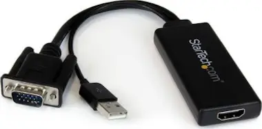 StarTech.com StarTech.com Adaptador VGA a HDMI con audio y alim StarTech.com StarTech.com Adaptador VGA a HDMI con audio y alim