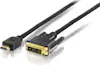 Equip Equip 119325 5m HDMI DVI-D Negro adaptador de cabl Equip Equip 119325 5m HDMI DVI-D Negro adaptador de cabl