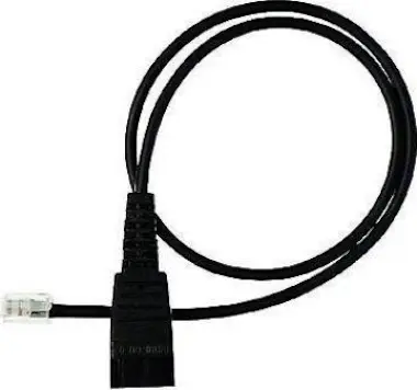 Jabra Jabra QD cord, straight, mod plug QD RJ11 Negro ad Jabra Jabra QD cord, straight, mod plug QD RJ11 Negro ad