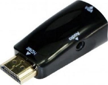 Gembird Gembird A-HDMI-VGA-02 HDMI VGA (D-Sub) Negro adapt Gembird Gembird A-HDMI-VGA-02 HDMI VGA (D-Sub) Negro adapt