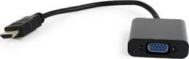 Gembird Gembird A-HDMI-VGA-04 HDMI VGA Negro adaptador de Gembird Gembird A-HDMI-VGA-04 HDMI VGA Negro adaptador de
