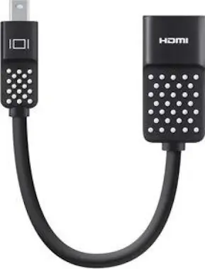 Belkin Belkin Mini DisplayPort/HDMI 0.127m HDMI Mini Disp Belkin Belkin Mini DisplayPort/HDMI 0.127m HDMI Mini Disp