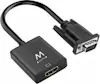 Ewent Ewent EW9866 VGA-15pin HDMI, 3.5mm Negro adaptador Ewent Ewent EW9866 VGA-15pin HDMI, 3.5mm Negro adaptador