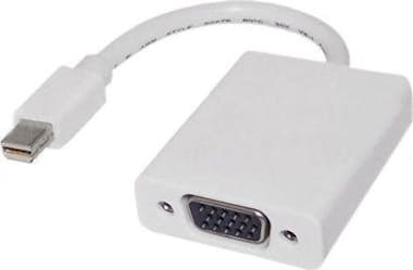3GO 3GO CMINIDP-VGA mini DisplayPort VGA (D-Sub) Blanc 3GO 3GO CMINIDP-VGA mini DisplayPort VGA (D-Sub) Blanc
