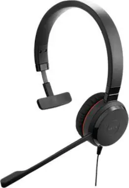 Jabra Jabra Evolve 30 II MS Mono Monoaural Diadema Negro Jabra Jabra Evolve 30 II MS Mono Monoaural Diadema Negro