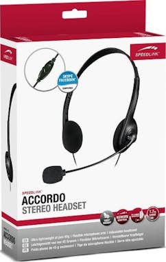 Speedlink SPEEDLINK ACCORDO Binaural Diadema Negro auricular Speedlink SPEEDLINK ACCORDO Binaural Diadema Negro auricular