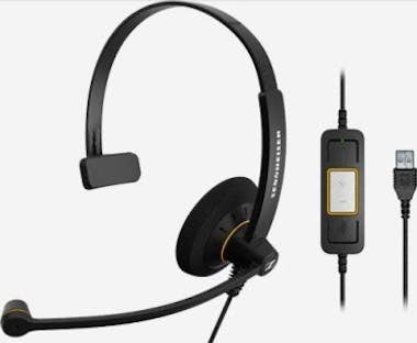 Sennheiser Sennheiser SC 30 USB ML Monoaural Diadema Negro au Sennheiser Sennheiser SC 30 USB ML Monoaural Diadema Negro au