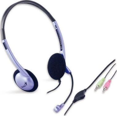 Genius Genius HS-02B Stereo Headset Binaural auricular co Genius Genius HS-02B Stereo Headset Binaural auricular co
