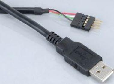 Akasa Akasa 0.4m USB (A) USB 4 pines Negro adaptador de Akasa Akasa 0.4m USB (A) USB 4 pines Negro adaptador de