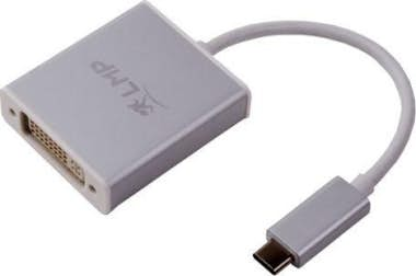 LMP LMP 15991 USB-C DVI-D Plata adaptador de cable