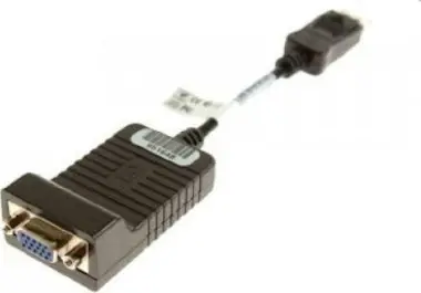 HP HP 603250-001 0.2m DisplayPort VGA (D-Sub) Negro a HP HP 603250-001 0.2m DisplayPort VGA (D-Sub) Negro a
