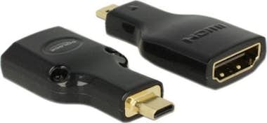 Delock DeLOCK HDMI Micro-D/HDMI-A, M/F, 4K Micro-HDMI HDM Delock DeLOCK HDMI Micro-D/HDMI-A, M/F, 4K Micro-HDMI HDM
