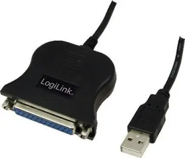 Logilink LogiLink USB / D-SUB 25 Adapter Cable, 1.8m 1.8m U Logilink LogiLink USB / D-SUB 25 Adapter Cable, 1.8m 1.8m U