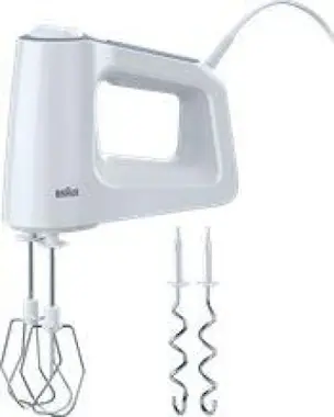 Braun Braun HM 3100 WH Batidora de mano 500W Blanco Braun Braun HM 3100 WH Batidora de mano 500W Blanco